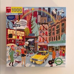 Eeboo - New York City Life -  1000 Piece Puzzle